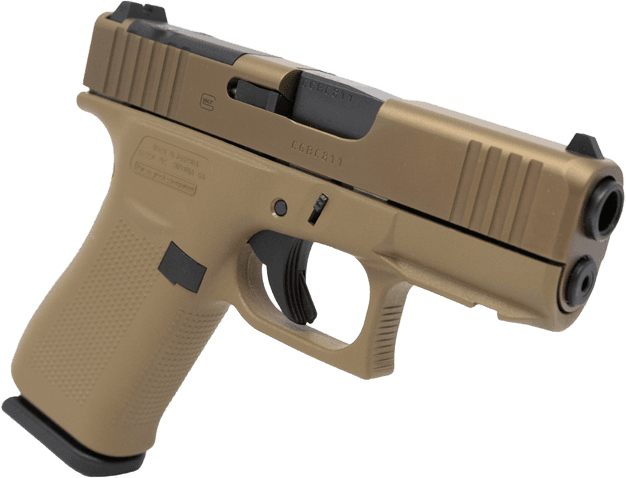 Glock 43X MOS Coyote Davidson Exclusive