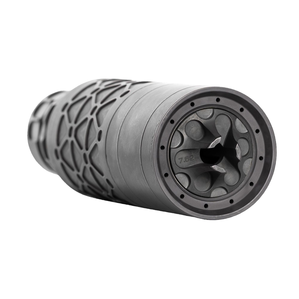 Rugged Suppressors Axial .30cal Flow-Through Design